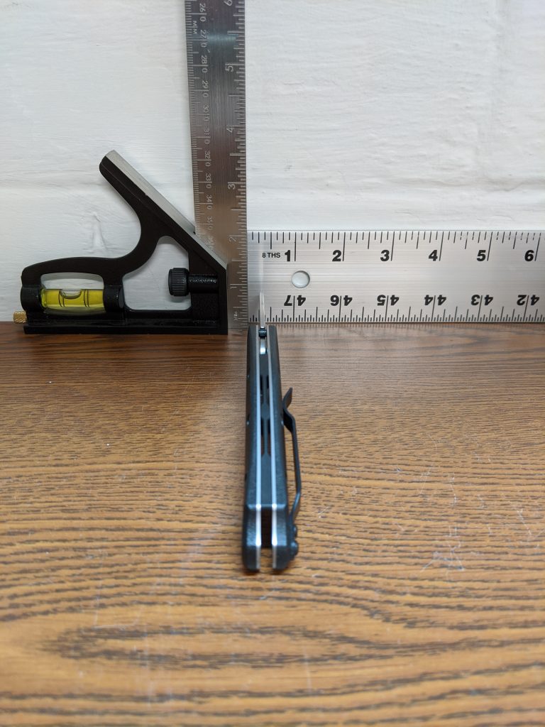 Kershaw Dividend 1812 width is 1/2" or 12.7mm